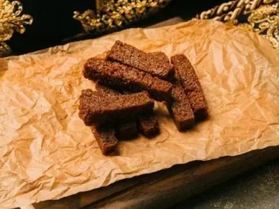 Гренки чесночные